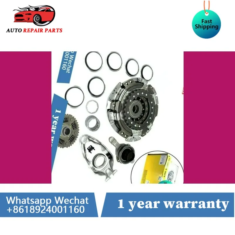 New 0AM198140L  DQ200 0AM DSG  602 0006 00  Gen 2 New version Dual Clutch Kit 7-speed  Fit For Audi VW Golf 1.2T 1.4T