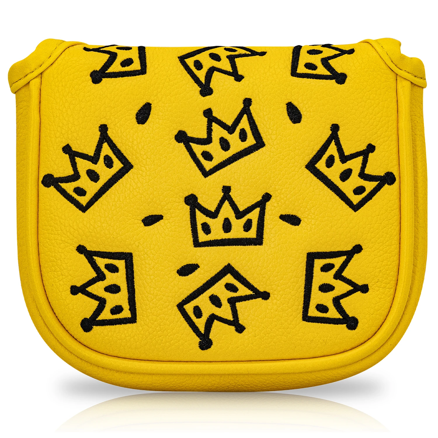 

1 шт., защитный чехол для гольфа с узором короны, чехол для гольфа, стильный и прочный, устойчивый к царапинам, магнитное закрытие