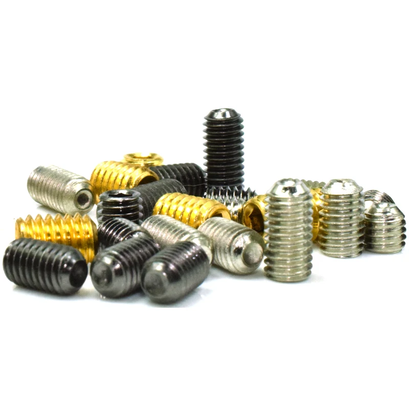 M3 DIN916 12.9 Grub Screw Hex Socket Cup Point Set Screw Headless Locking Screw For RC Drone Car Machine