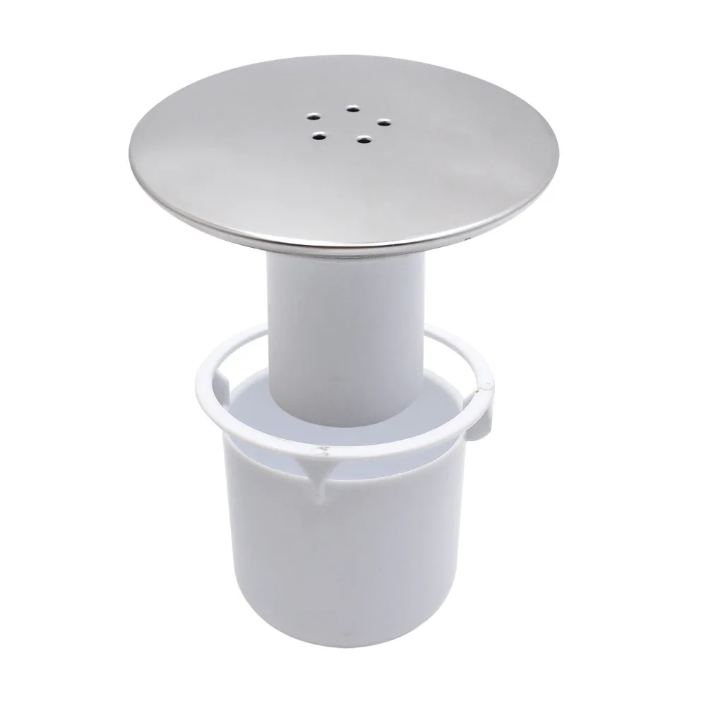 Bath Shower Floor Strainer Cover Plug Trap Siphon Sink Kitchen Bathroom Water Drain Filter Insect Prevention Deodorant