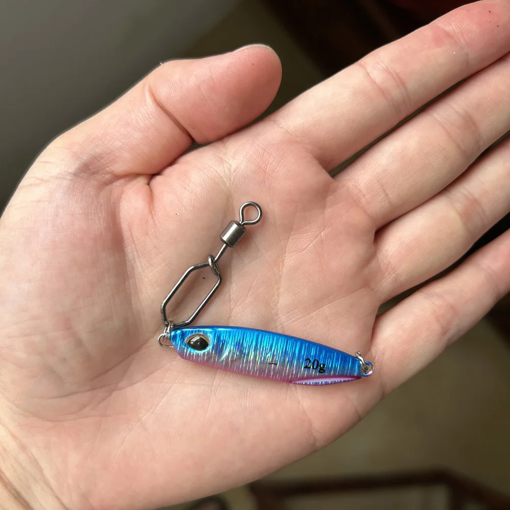 60PcsFishing Swivels Snap Hooked Snap Stainless Steel Fishing Rolling Barrel Swivel Fishing Lure Connector Interlock Snap image 6