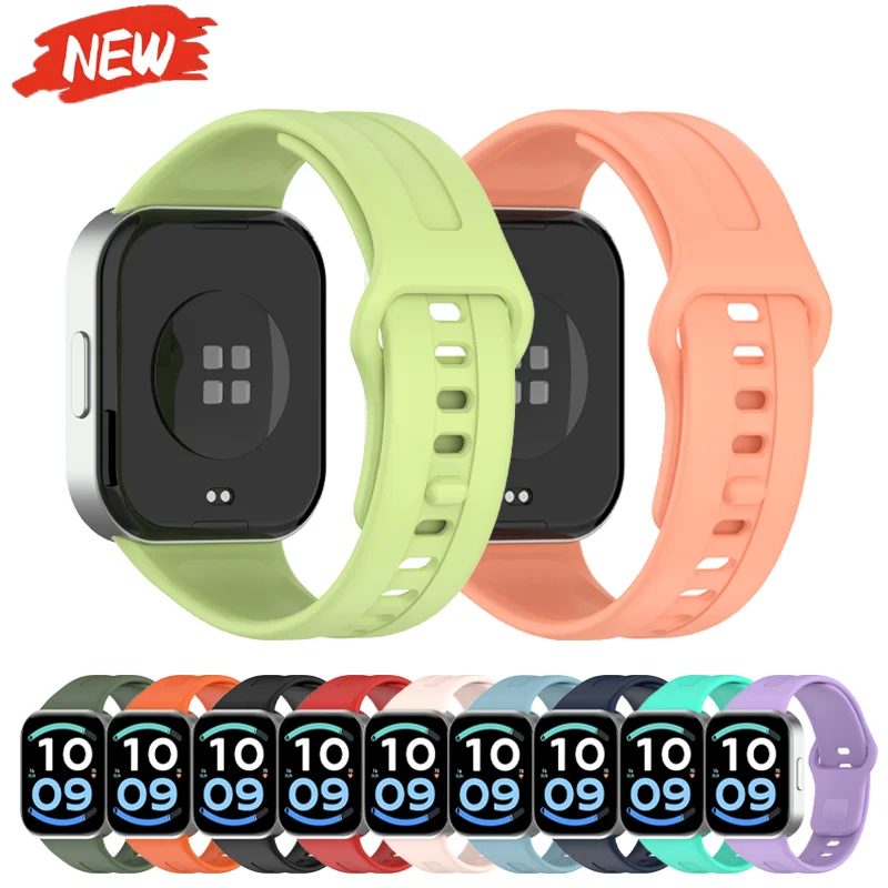Official Silicone Straps Band For Xiaomi Mi Band 10 Pro/9 Pro/Mi 8 Pro Soft Strap For Redmi Watch 6/5/4/6 lite 6 Active Bracelet