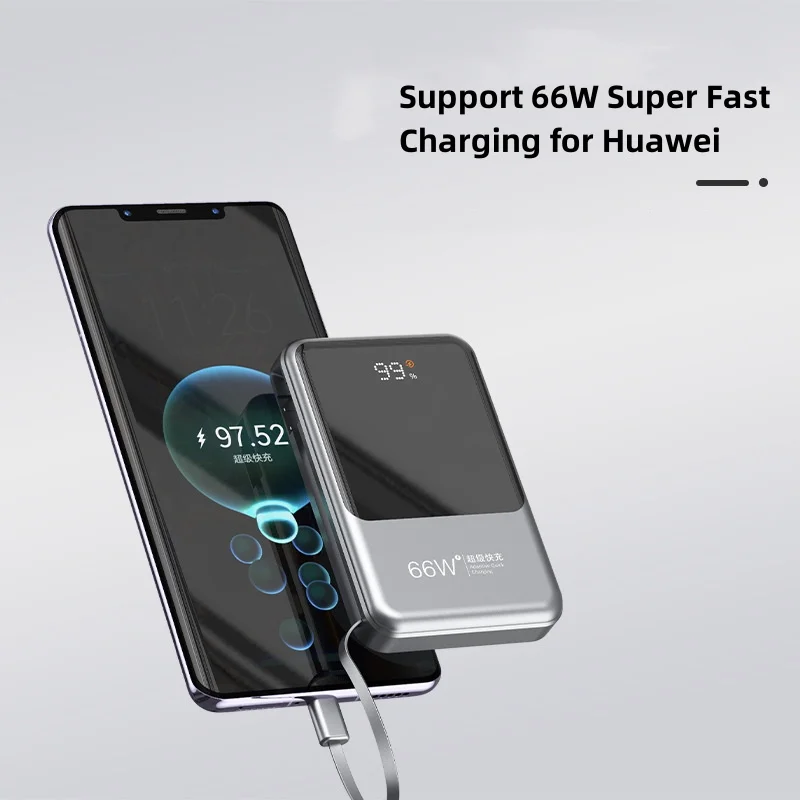 

Магнитный беспроводной зарядный блок-павербанк 20000 мАч Magsafe для iPhone 16, 15, Xiaomi 14, Samsung – портативное зарядное устройство