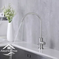 Grifo de agua potable para cocina, sistema de ósmosis inversa, sin plomo, 100%