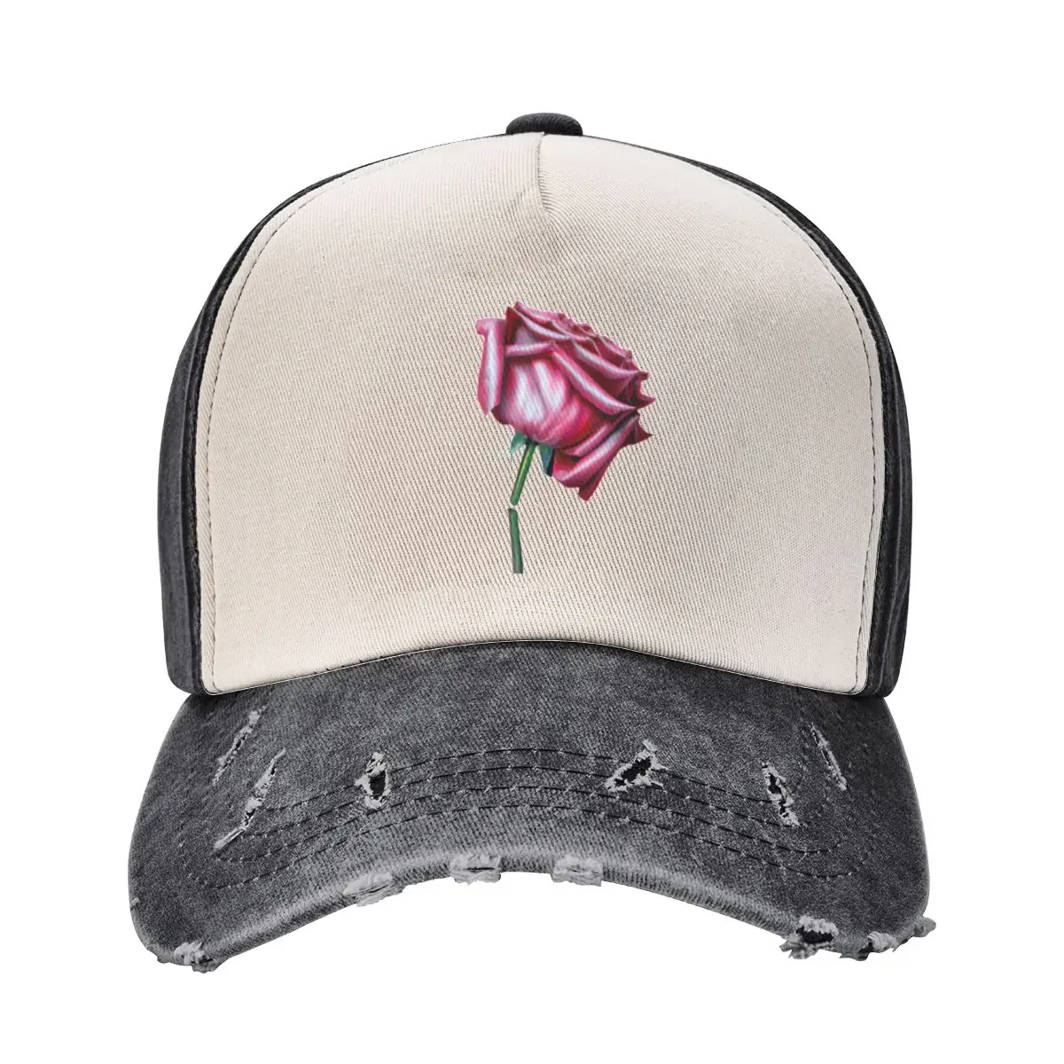

Broken Rose Baseball Cap Icon sun caps Hat Man Luxury Women's Beach Outlet Men's