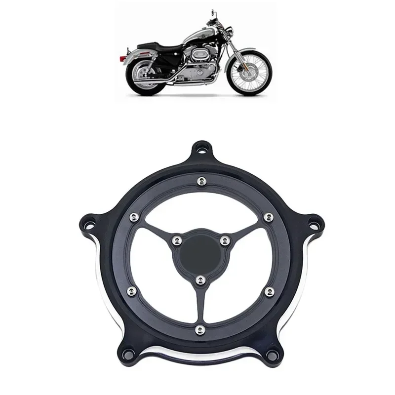 

For Harley Sportster XL 883 XL 1200 Dyna Softail Fat Boy Touring Filter Motorcycle Clarity Intake Air Cleaner Cnc Cover