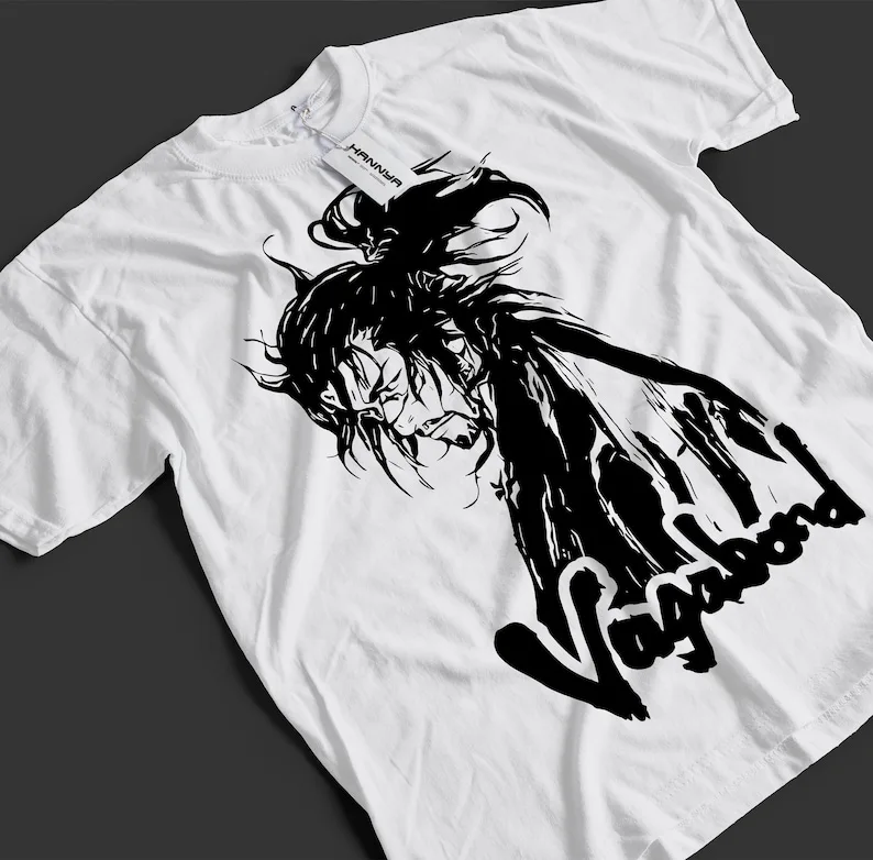 

Vagabond Manga T-Shirt, Miyamoto Musashi Anime Shirt