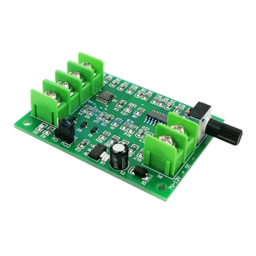 AU35 7V-12V DC Brushless Driver Board Controller for Hard Drive Motor 3/4 Wire Speed Control Board