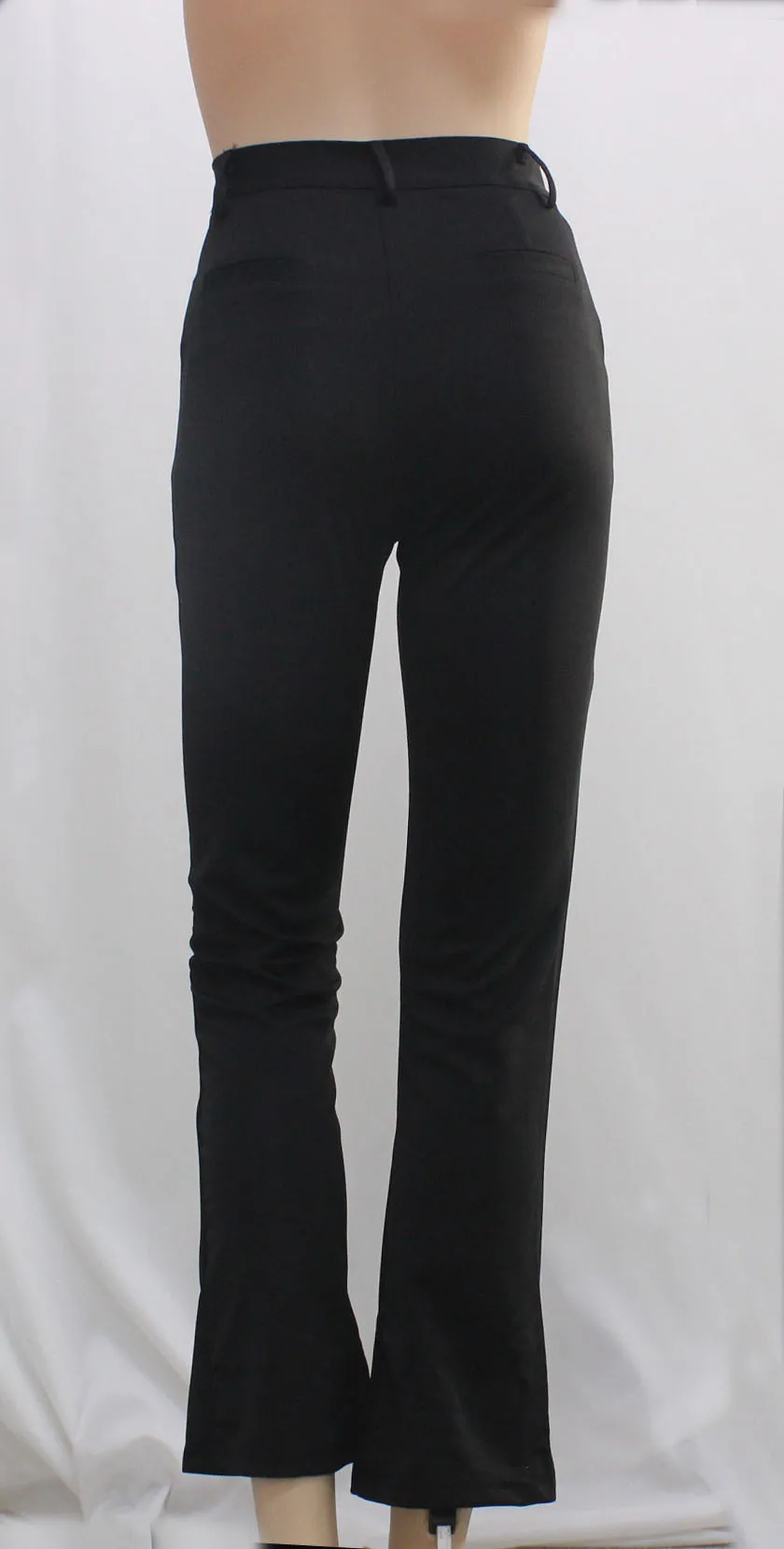 Damen Business Casual Hosen, Bequeme Bürokleidung mit Taschen, Elegante Regular Fit Arbeitshosen – Detail 12
