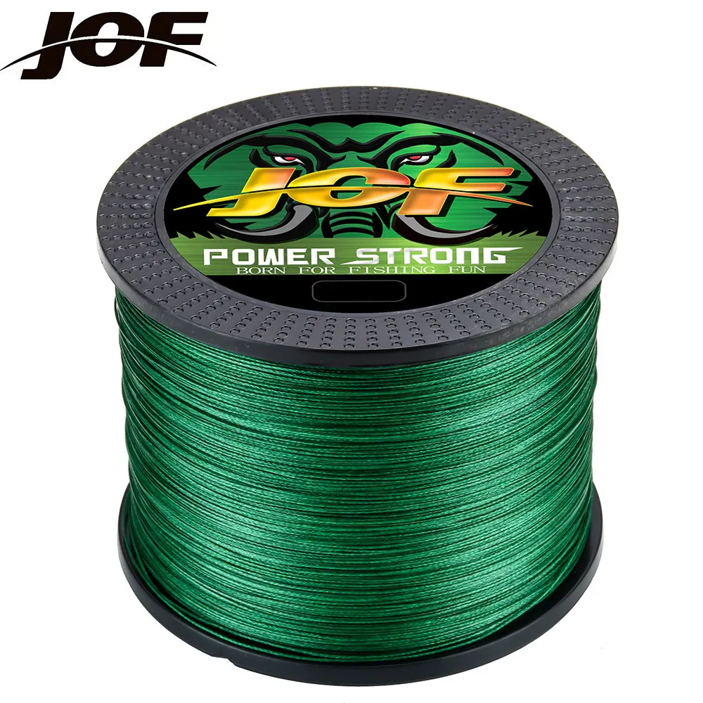 JOF X12 Multifilamento Braided Fishing Lines 300/500/1000M  Carp Fish Line Pesca Freshwater Saltwater Equipamentos