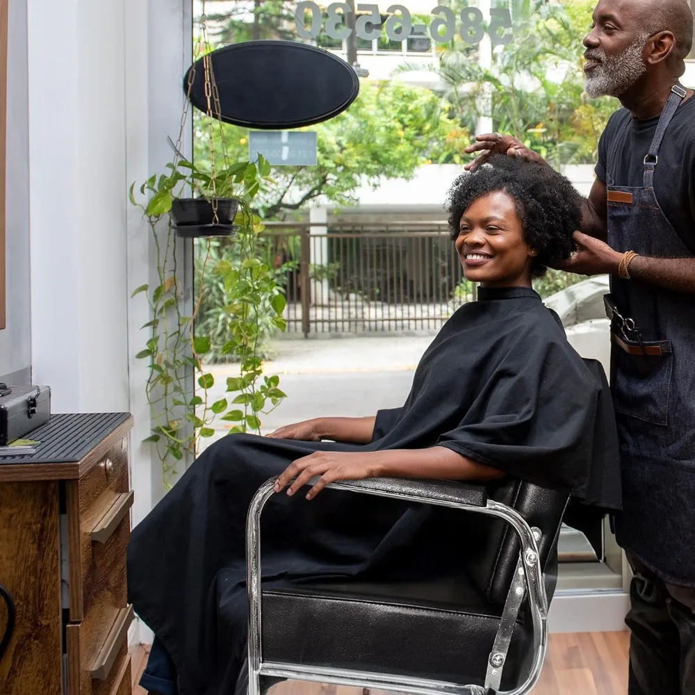 جديد - كرسي شامبو احترافي تلقائيًا، مادة فينيل ممتازة، وسائد إسفنجية عالية الكثافة وبناء فولاذي متين. #6