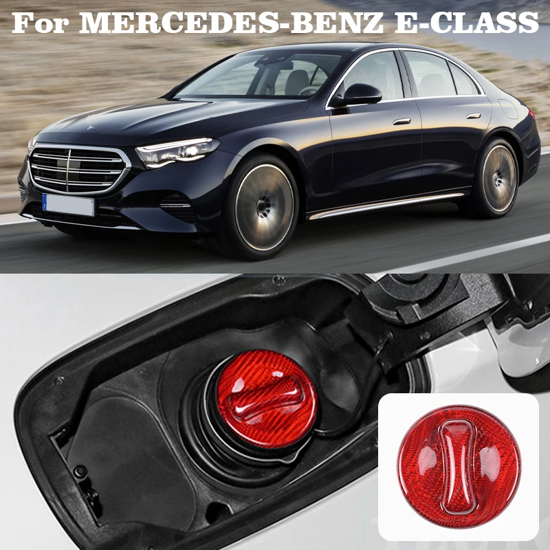 

Настоящее твердое углеродное волокно для Mercedes-Benz E-Class E350 E300 E260 E350D S450 AMG, внутренняя крышка топливного бака автомобиля, аксессуары, наклейки