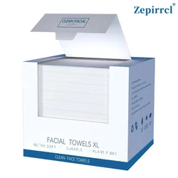 26*30cm Box of Disposable Face Towels, Thickened and Large Size, for Cleansing the Skin, Suitable for All Skin Types, Unisex, 40 Wipes/Box