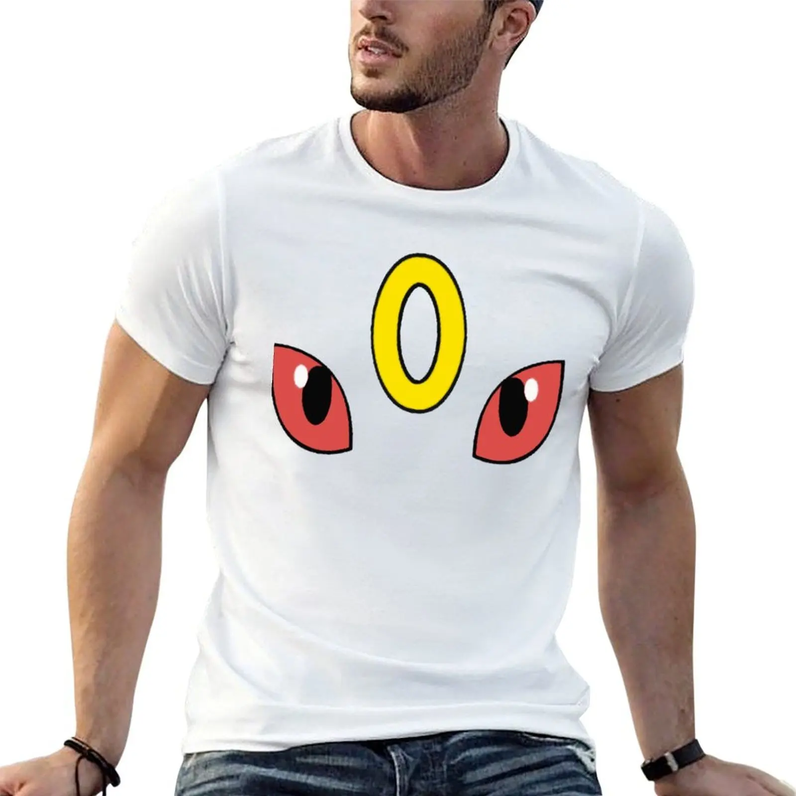 Umbreon Eyes T-Shirt man t shirts graphic t shirt personalised t shirt custom print T-shirt
