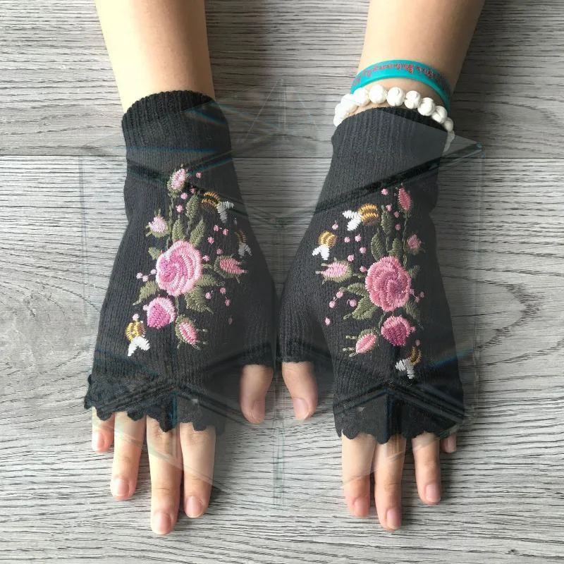 luvas-de-la-de-inverno-quentes-estilo-coreano-sem-dedos-com-bordado-vintage-fofo-luvas-de-trico-com-abelha-para-uso-externo