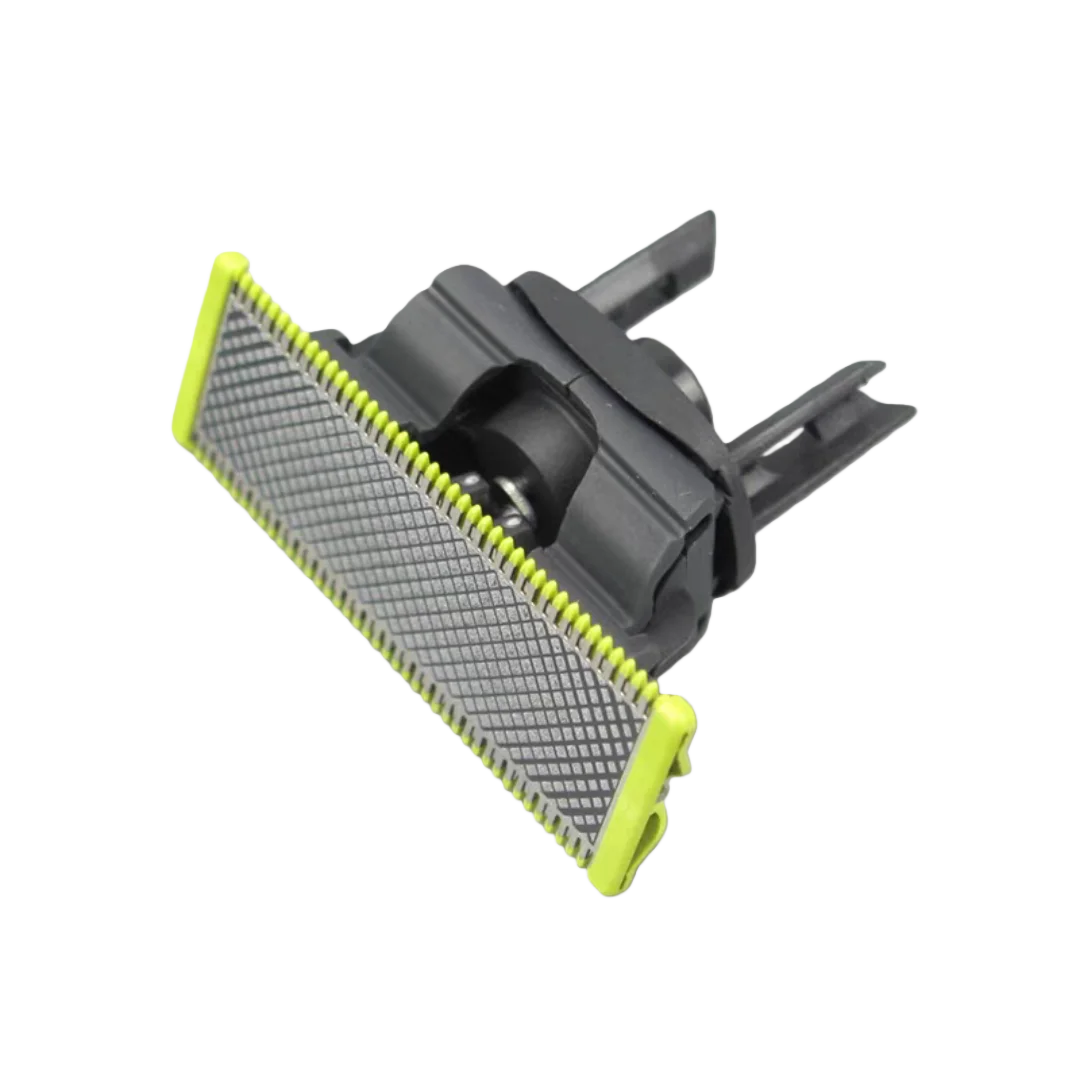 رأس بديل قطعة واحدة - يناسب أنواع وأنماط متعددة من ماكينات الحلاقة الكهربائية، وشفرة مزدوجة الحواف مقاومة للماء