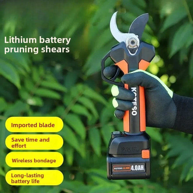 Durable Electric Pruning Shears KT940/E30/E35 Imported Special Garden Lithium Electric Shearing Fruit Tree Shears
