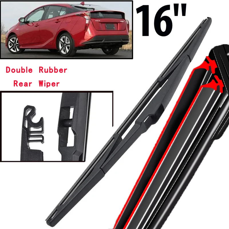 

Car Wiper 16" Rear Wiper Blade For Toyota Prius XW50 2016 - 2021 Windshield Windscreen Tailgate Window Car Rain Brush