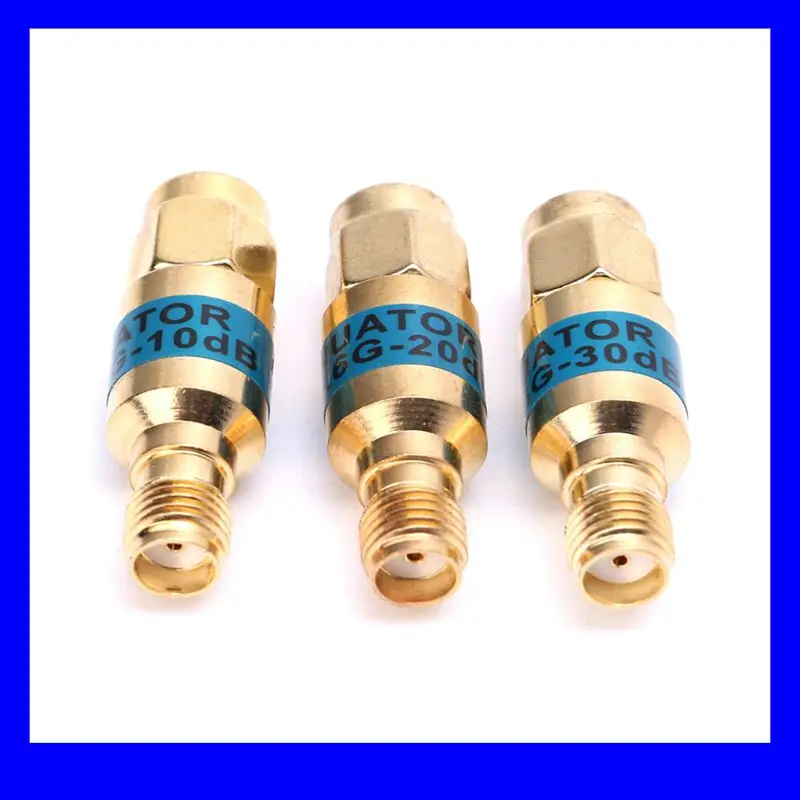 1PCS Free shipping  2W SMA-JK Coaxial RF Attenuator ,DC to 6.0GHz ,50ohm,1db,2db,3db,5db,6db,10db,15db,20db,30dB