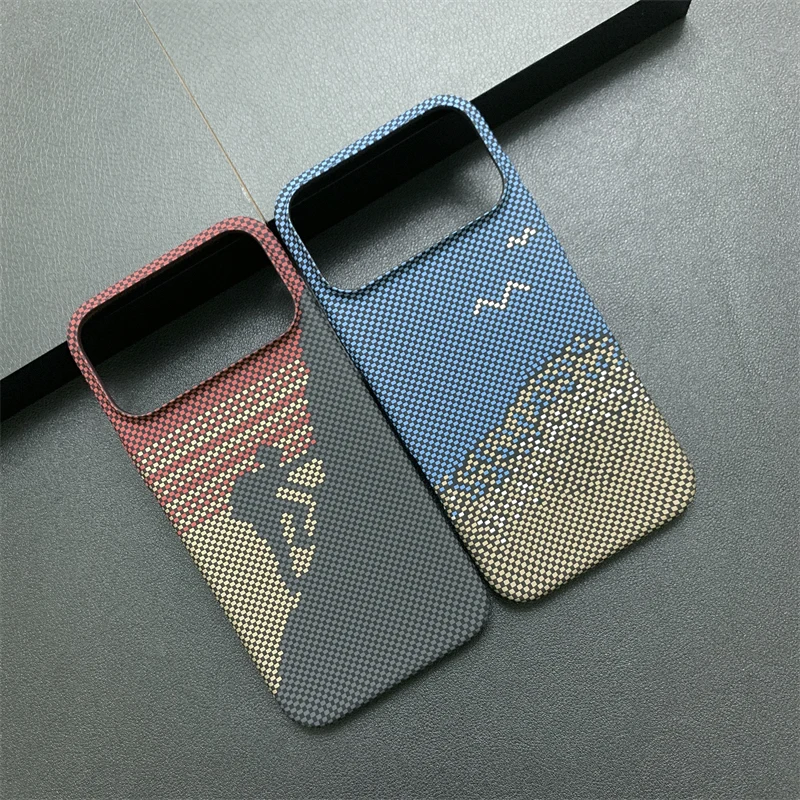 

for iPhone 17 Pro Max Case, Compatible with MagSafe, Ultra-Slim Case with Caseless Touch Feeling,Aramid Fiber Woven