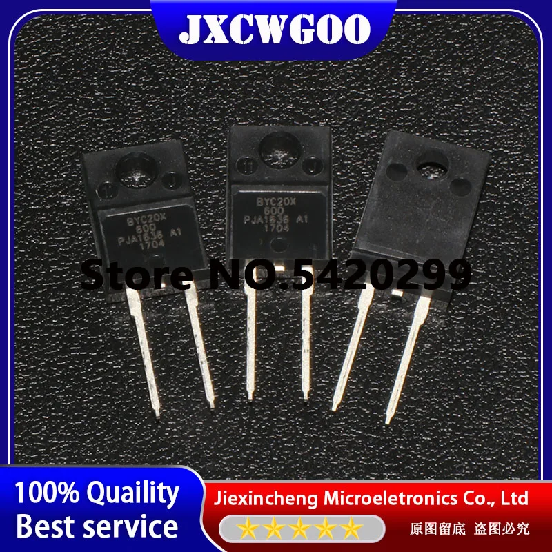 BYC20X-600 BYC20X BYC20X600 20A600V TO220F FAST RECOVERY DIODE New original Electronic Components Chipset