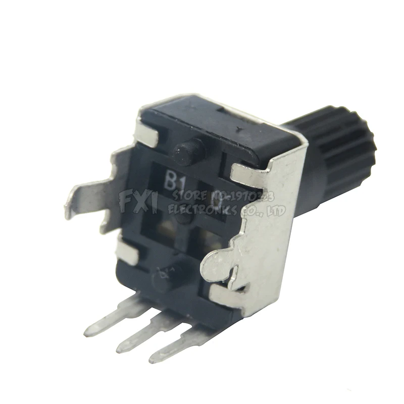 Resistor ajustável com 9 tipo 3Pin selo, RV09, potenciômetro, eixo de 12.5mm, 1k, 2k, 5k, 10k, 20k, 50k, 100k, 0932, PCes 10