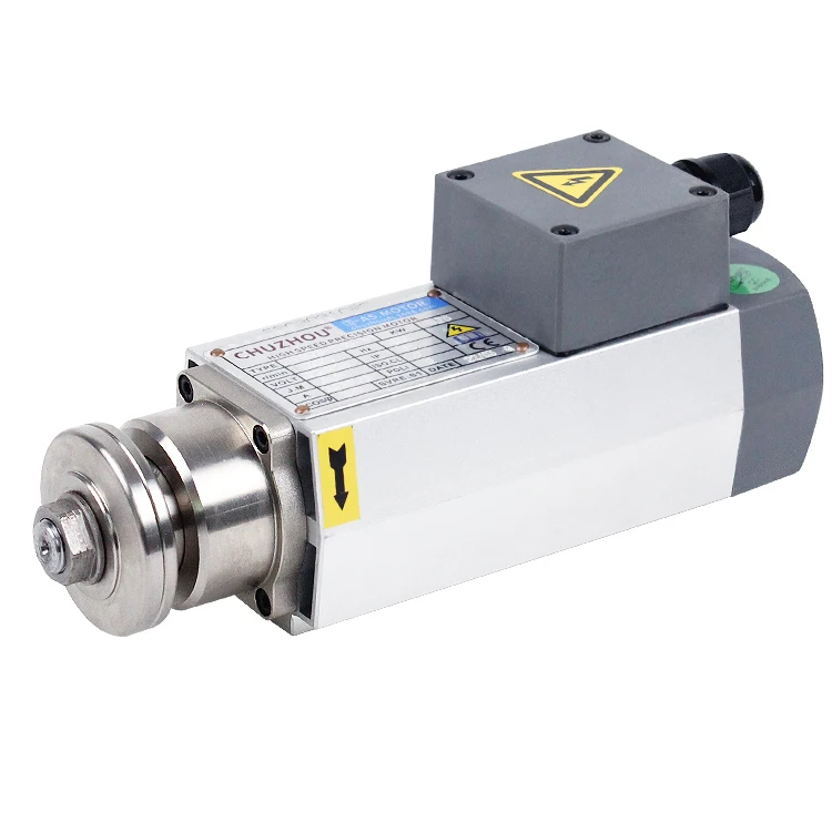 0.55kw 0.75kw air cooled CNC Spindle Motor for circular saw Cutting Drilling Polishing Grinding