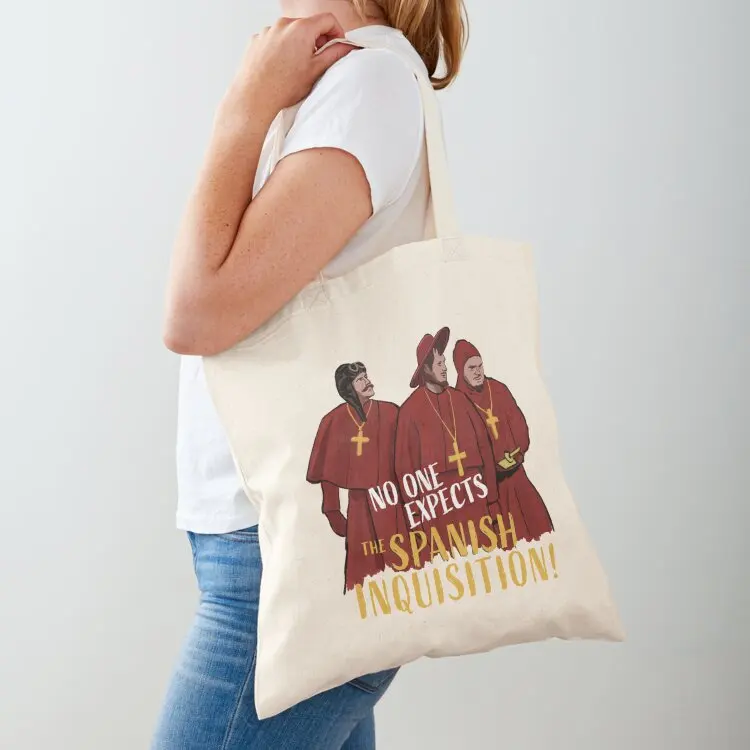 

No One Expects the Spanish Inquisition! Tote Bag shopping cart bags female bag shopping trolley bag eco folding