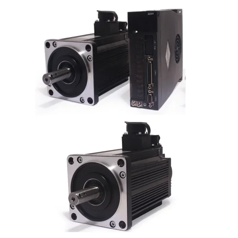 Motor monofásico 60ST-M01930, servomotor síncrono de CA con AASD-15A de controlador, 220V, 600W, 3000RPM, 1.91N.M