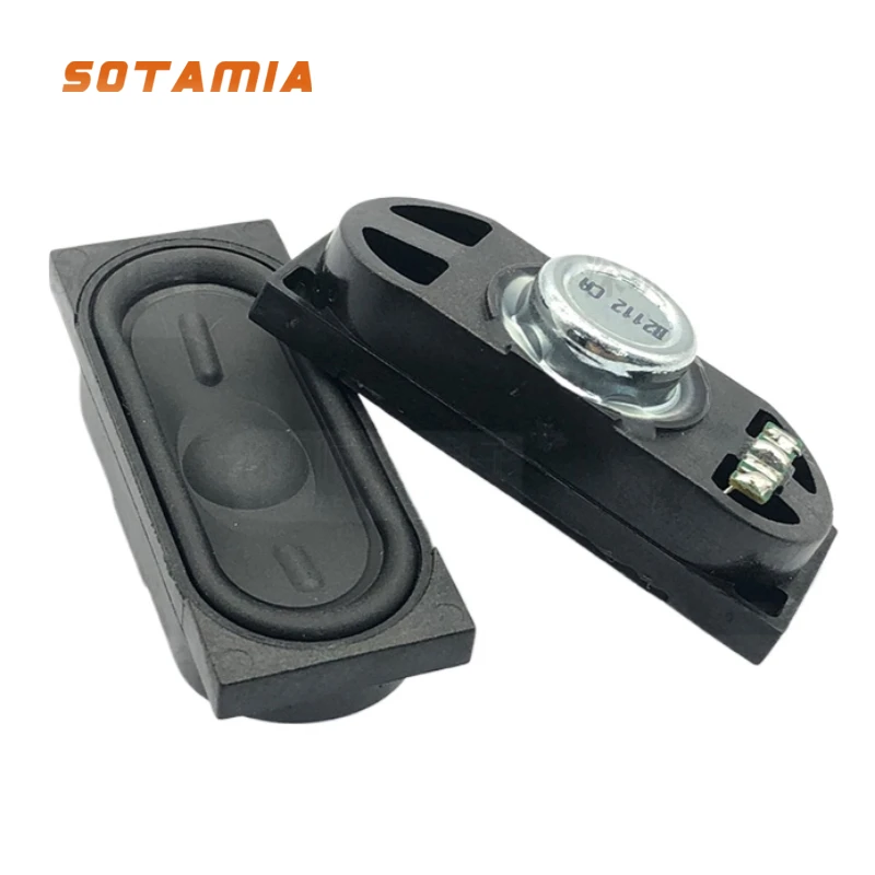 SOTAMIA 2050 Mini głośnik 4 Ohm 5W ultracienki głośnik z pasywną wnęką Audio głośnik HIFI TV komputerowy dzwonek do laptopa