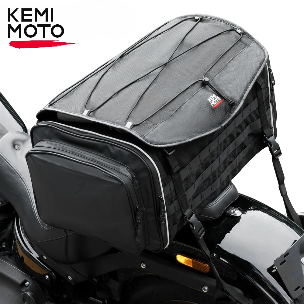 

Motorcycle Tail Bag Back Seat Bag for BMW for Honda CBR400R for Suzuki V-STROM 250 GSX-S1000 for Kawasaki Ninja 400 Luggage Bag