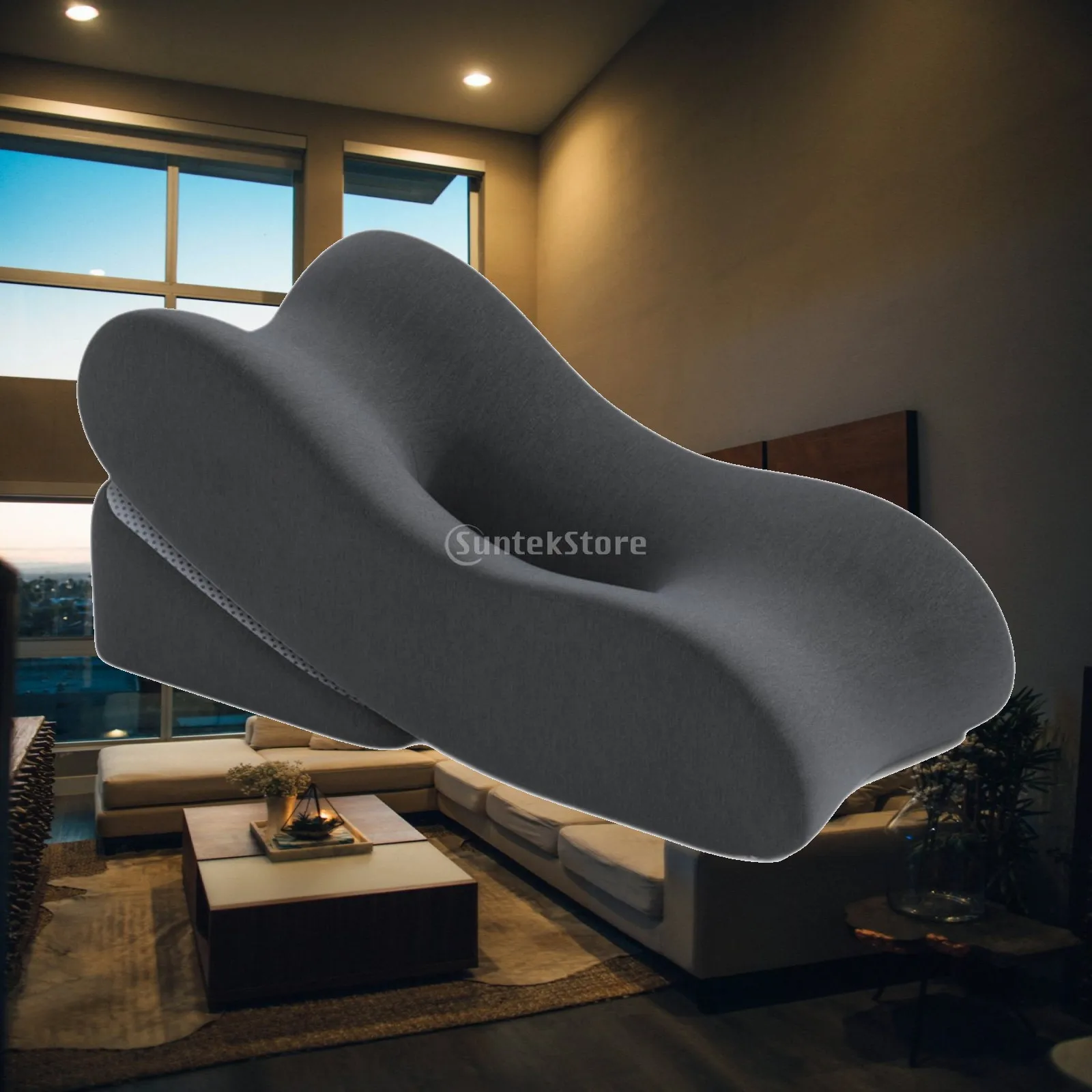 Leg Elevation Pillow Soft Memory Foam Professional High Performance Knee Support Cushion Pillow Ankle Elevation Pad for Swelling