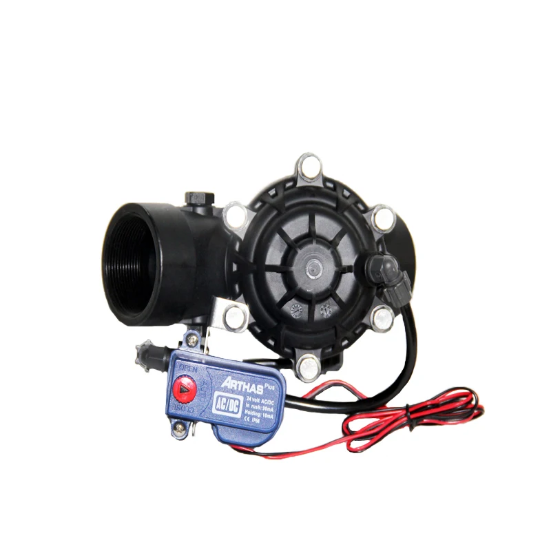 AC 12V Smart Valve Water Controller Solenoid Valve,Plastic Valve for Agriculture Irrigation 3