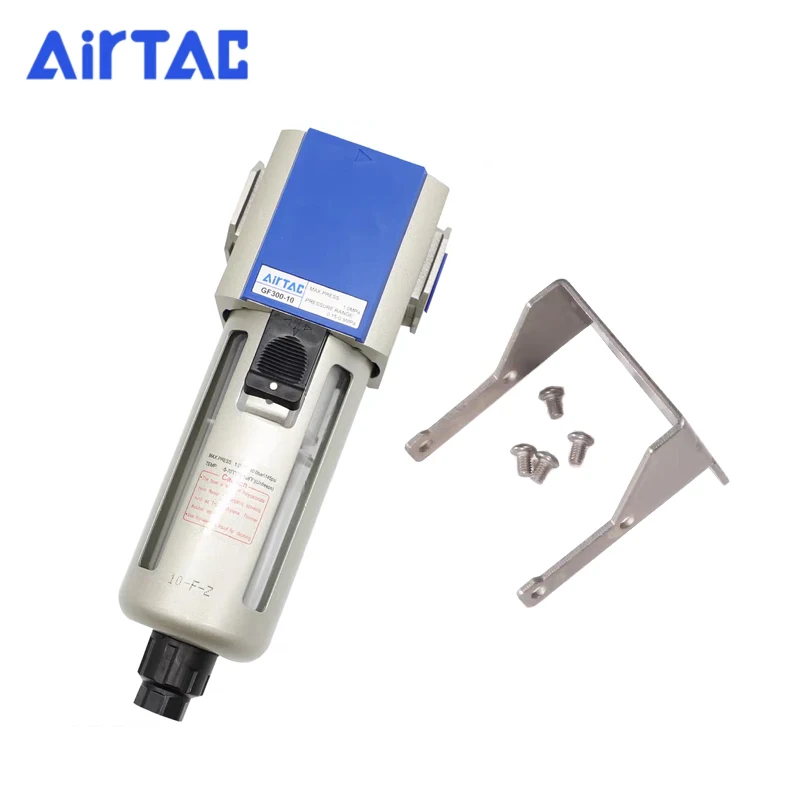AirTAC Pneumatic Filter Oil-Water Separator GF200-06 GF300-08 GF400-10 15 GF600-20 25A Air Source Filter Unit