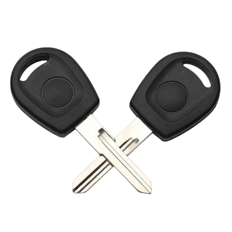 XIEAILI OEM 10Pcs Car Key Shell Remote Fob Replacement Case Uncut Blade For Vw Jetta view 2