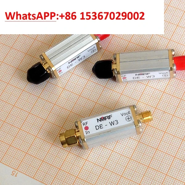 

Broadband, Microwave, Coaxial, RF Detector, 0.01~ 3GHz (9GHz) Positive SMA Interface