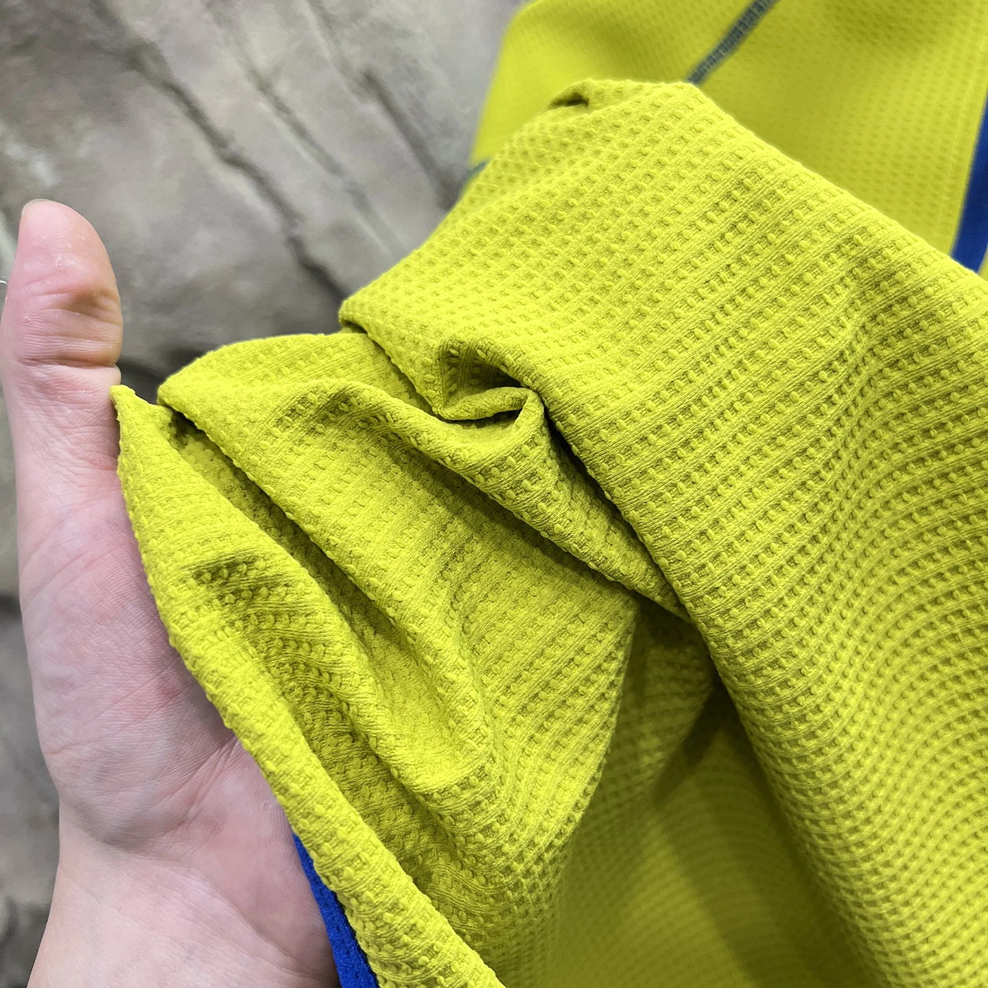 Rhythm Stitch 3D Cutting Half Zip Line Couple Base Shirt Autumn Commute Long Sleeve T-Shirt Sweatshirt Standard Fit Casual Style