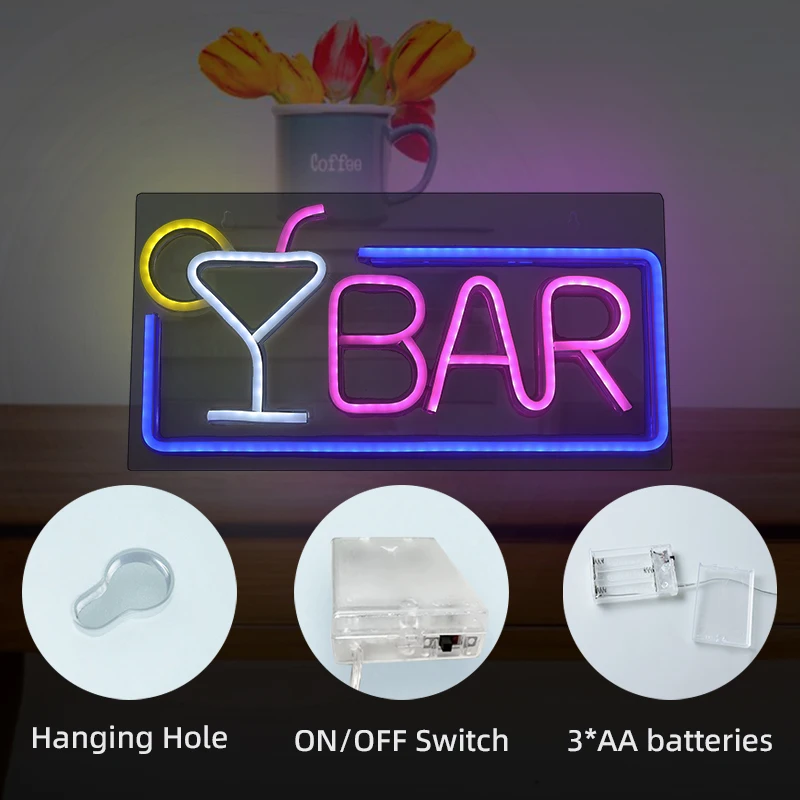

Personalized Bar Neon Led Sign Beer Time LED Light on the wall For Bar Restaurant Hotel KTV Coffee Shop Night Light Decoration