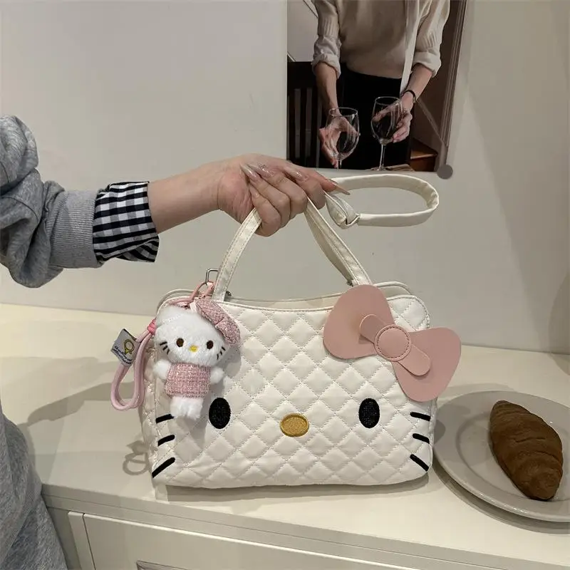 

Hello Kitty Anime Peripheral Cartoon Shoulder Bag High-value Girls Commuting Versatile Large-capacity Multi-functional Backpack