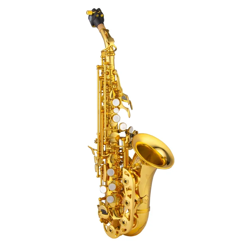 

KSC-991 Bb Curved Soprano Saxophone Golden Lacquer Professional