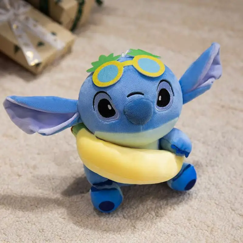 De nieuwste coole zomer Stitch knuffel gevuld knuffel cartoon anime leuk cadeau voor kinderverjaardagen leuke poppen