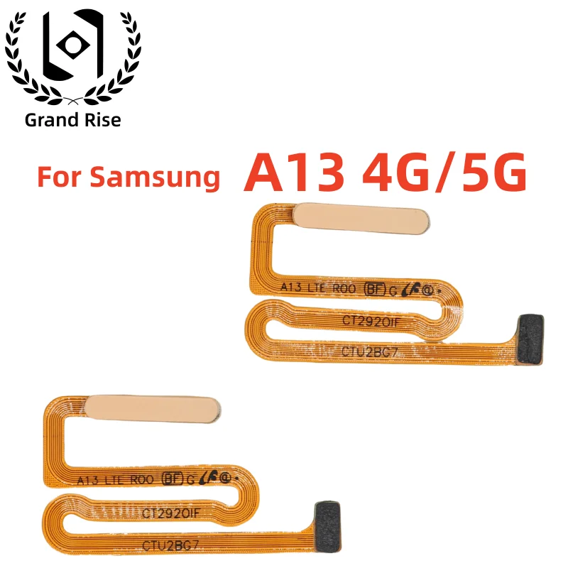 Brand Power Switch ON OFF Home Button Side Key Flex Cable For Samsung Galaxy A13 4G 5G With Fingerprint Touch ID image 4
