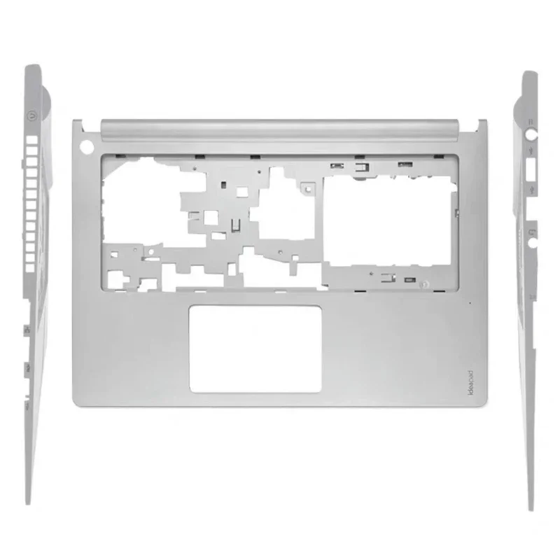 ل IdeaPad S400 S410 S405 S435 S436 كمبيوتر محمول LCD الخلفي/الحافة الأمامية/المفصلات/Palmrest/الغطاء السفلي بدون لمس