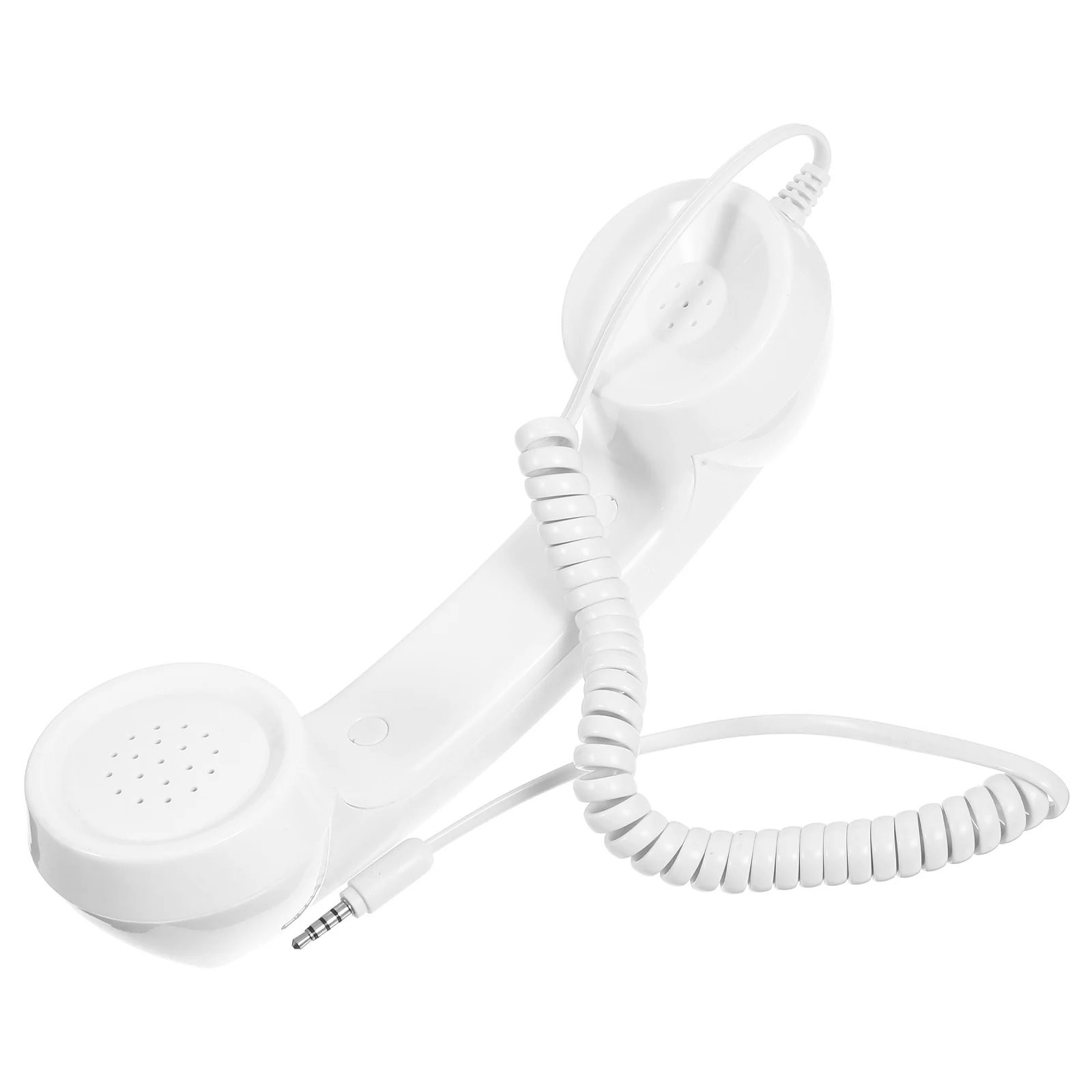 

Retro Telephone Handset Corded House Phones Landline Plastic Telephones for Home Prop