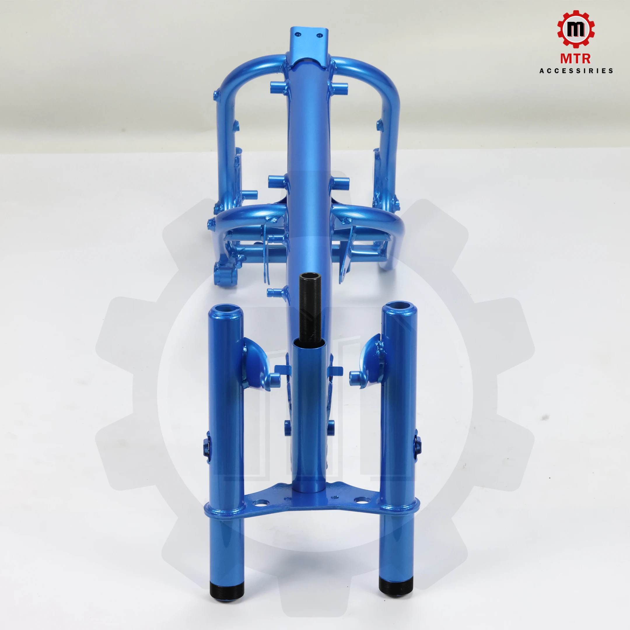 K2 Frame Kit Z50 K2 Front Fork Kit Blue Metal Frame K2 Frame Without Battery Mount for Z50 K2 Motorcycles