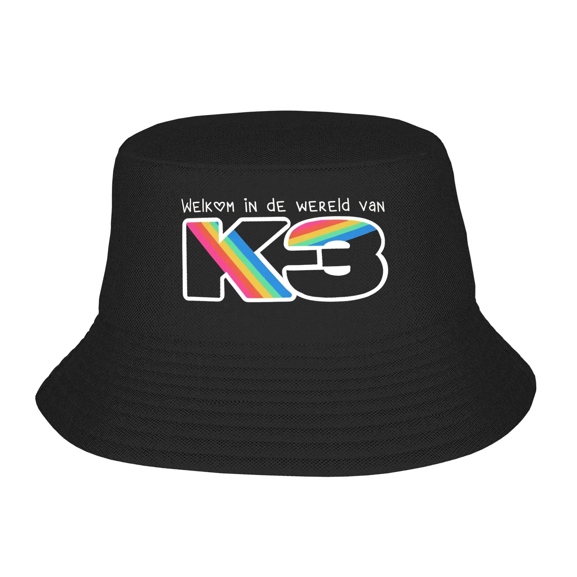 Men Women K3 Studio 100 Bucket Hat  Personality Fisherman Hats Summer Fashion Hunting Caps Streetwear Pattern Sun Hat