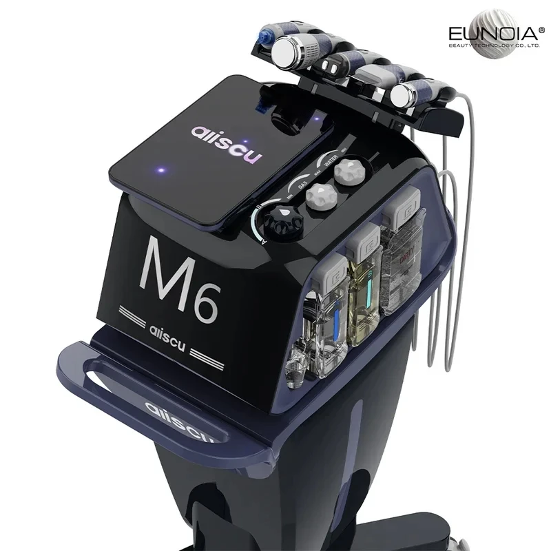 M6 Hydri Facial Skin Management Machine Hydradermabrasion Deep Cleansing Face Lifting Professional Beauty Salon Spa Equipment