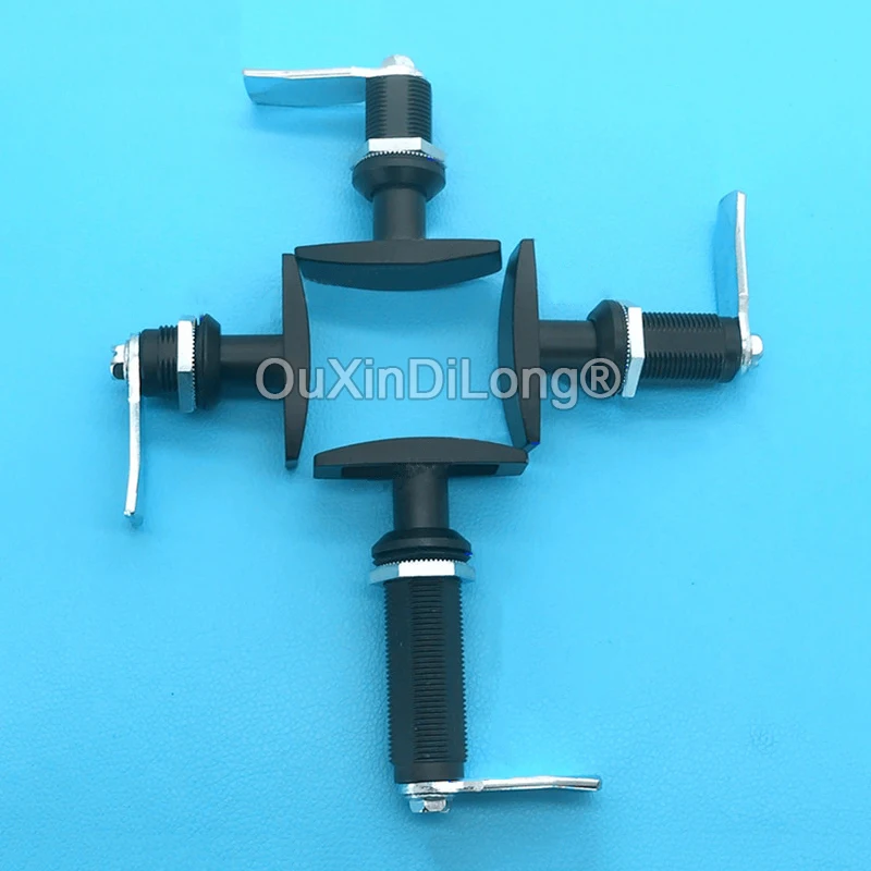 

2PCS T Shape Handle Lock Equipment Telescopic Door Locks Telescopic Switch Industrial Electric Cabinet Lock Black GF1103