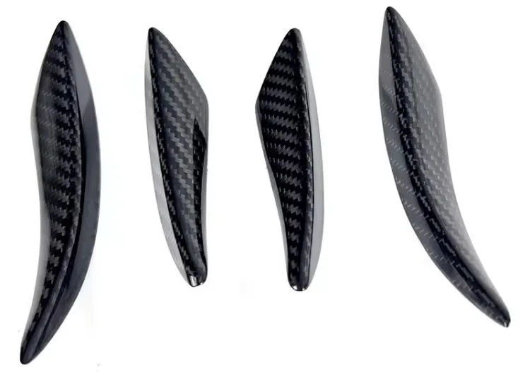 The carbon fiber front air knife is suitable for BMW 3 4 5 6 series M2 M3 M4 M5.