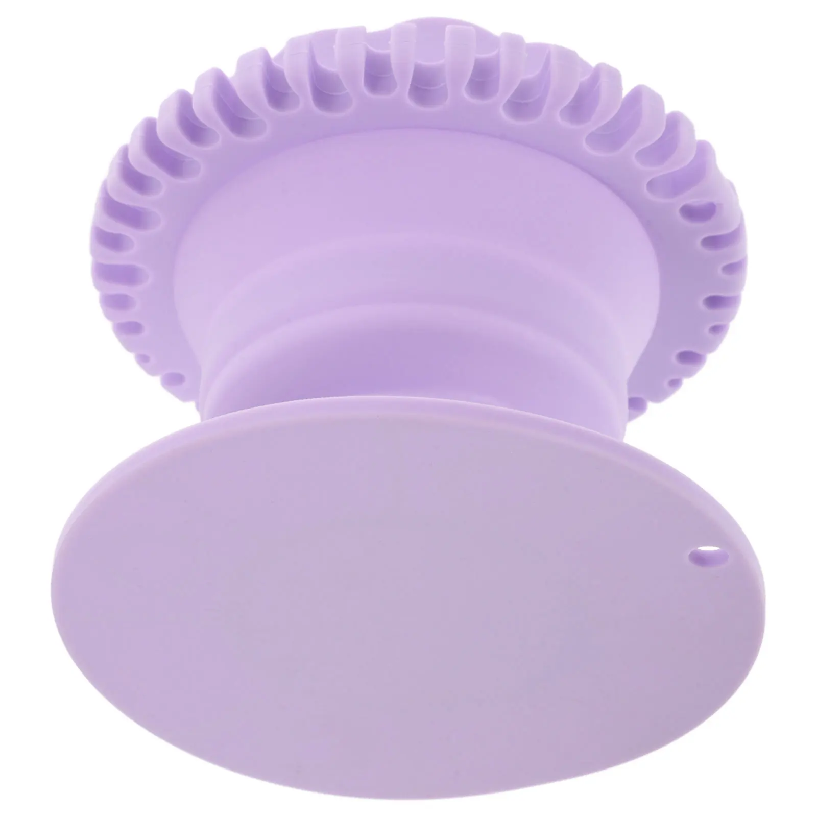 

Silicone Makeup Brush Cleaning Cup Holder 120ml for Art and Makeup Brushes Purple Organizer Cup for Brush Cleaner Container